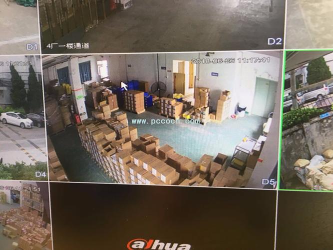 黃江電機工廠監(jiān)控安裝(增加8個400萬poe星光級h265網絡攝像頭)